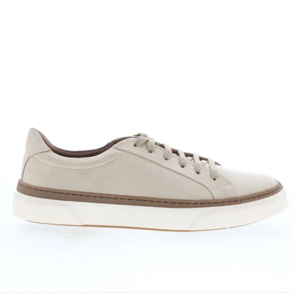Studio Belvedere Men's Luxury Sneakers 💯 Leather 9.5 Small Scrape Shown In Pic